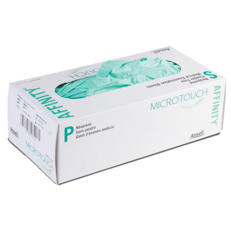 Neoprene Exam Gloves Powder Free Textured Large Box 100 Various Sizes
