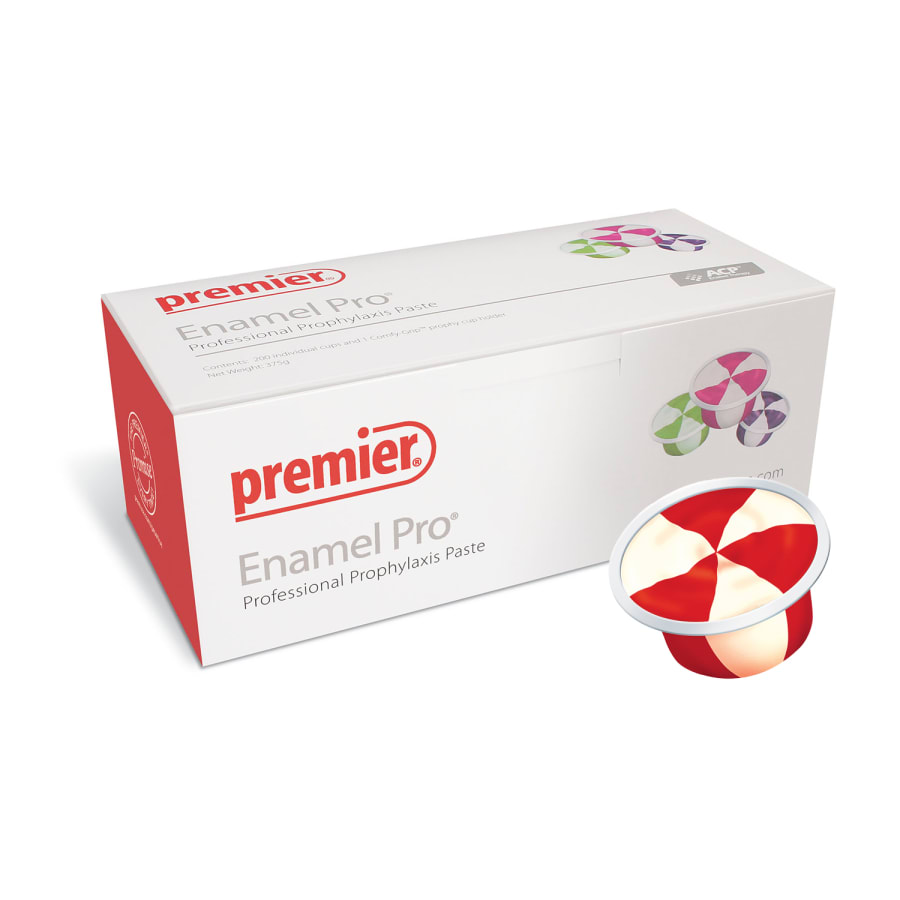 Enamel Pro 200 Cups Dental Prophy Paste w/ Fluoride ACP Fine Medium Coarse Grit