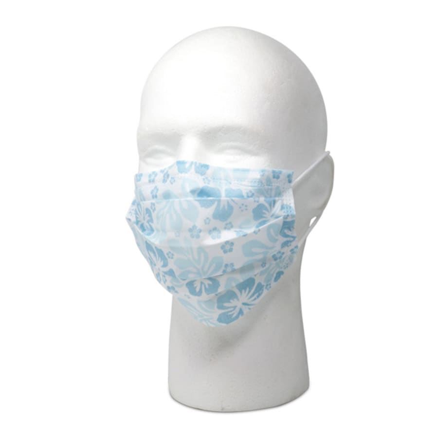 ASTM Level 3 Earloop Procedural Mask 50 Box Multiple Colors Floral