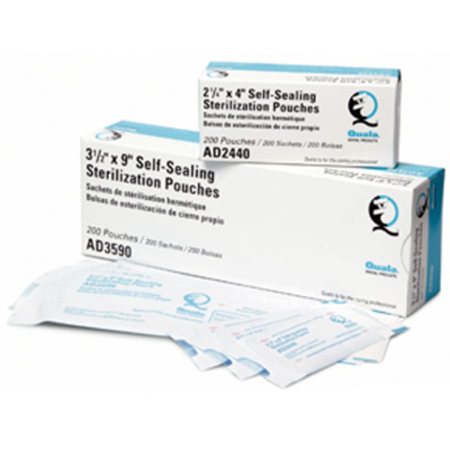 Self-Sealing Sterilization Pouch Dual Indicators 3.5″ x 5.25″ 200/Bx