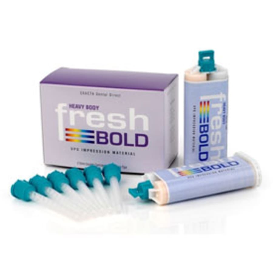 Impression Material Fast Set Heavy or Light Body 2 x 50mL Cartridges