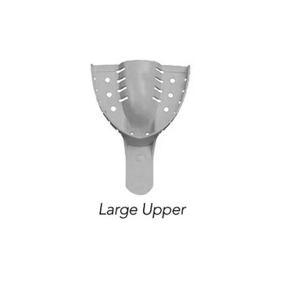 Disposable Perforated Plastic Dental Impression Trays Multiple Sizes 12/Pk