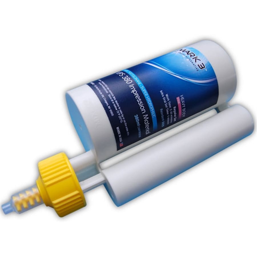 VPS 380 Impression Material Heavy Body 2 x 380ml Dental Supply Mint
