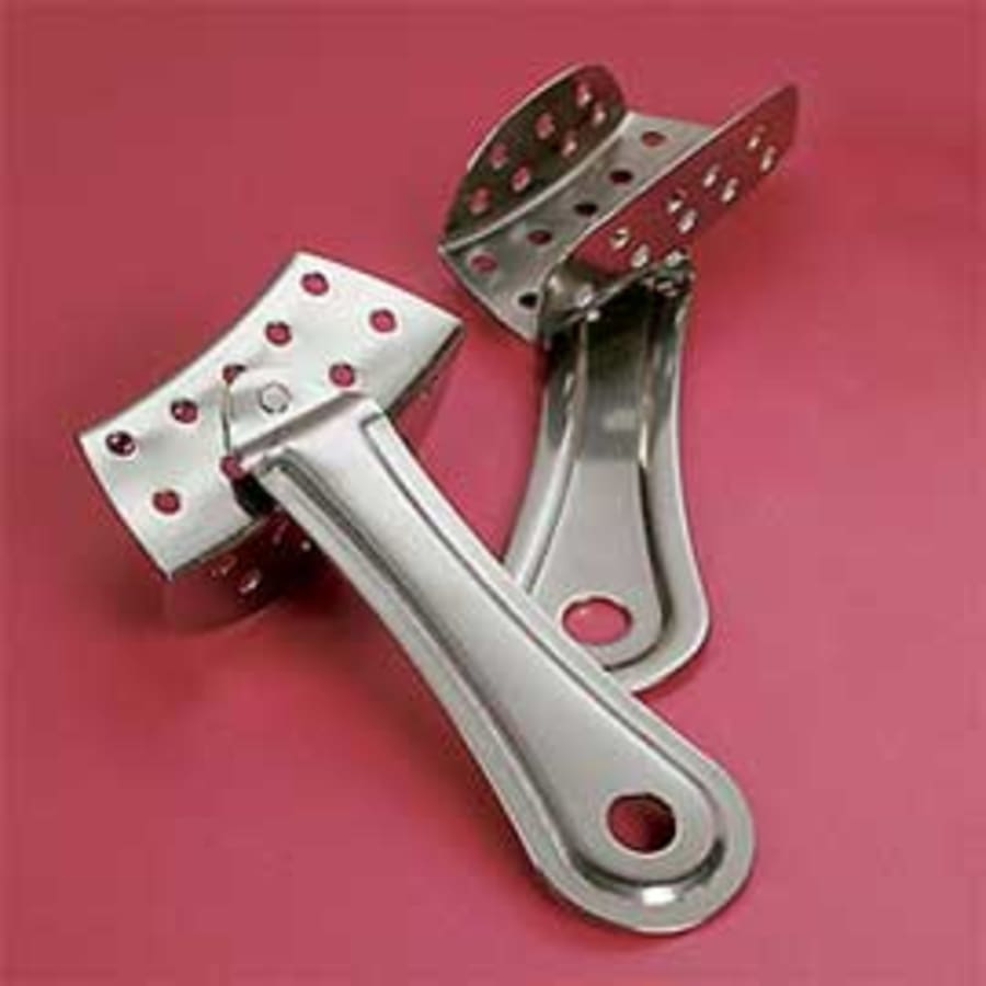 Large Small Rotating Mini Impression Trays 360 Stainless Steel 10/Box