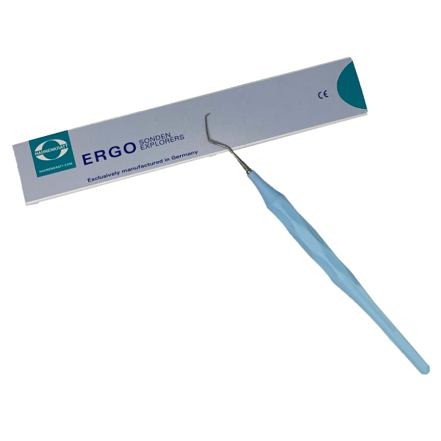 Single Ended Explorer Form G Glassfiber Handle Dental Tool Multi Colors