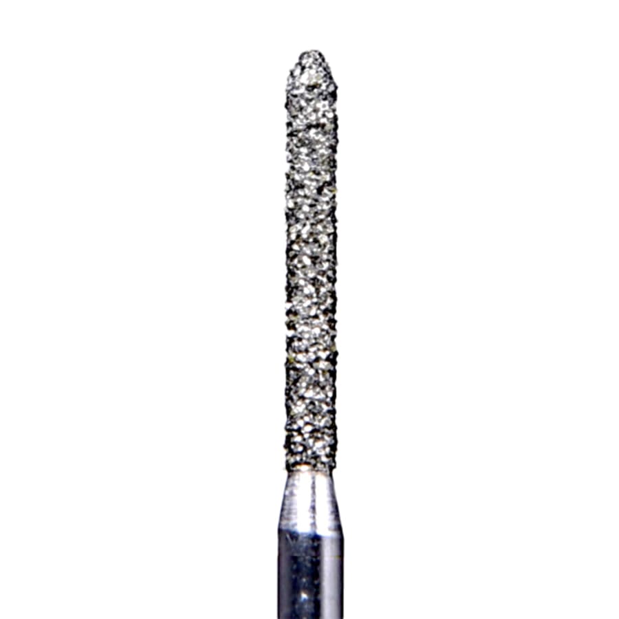 FG 886C Cylinder Beveled End Coarse Grit Diamond Burs 10pk Various Sizes