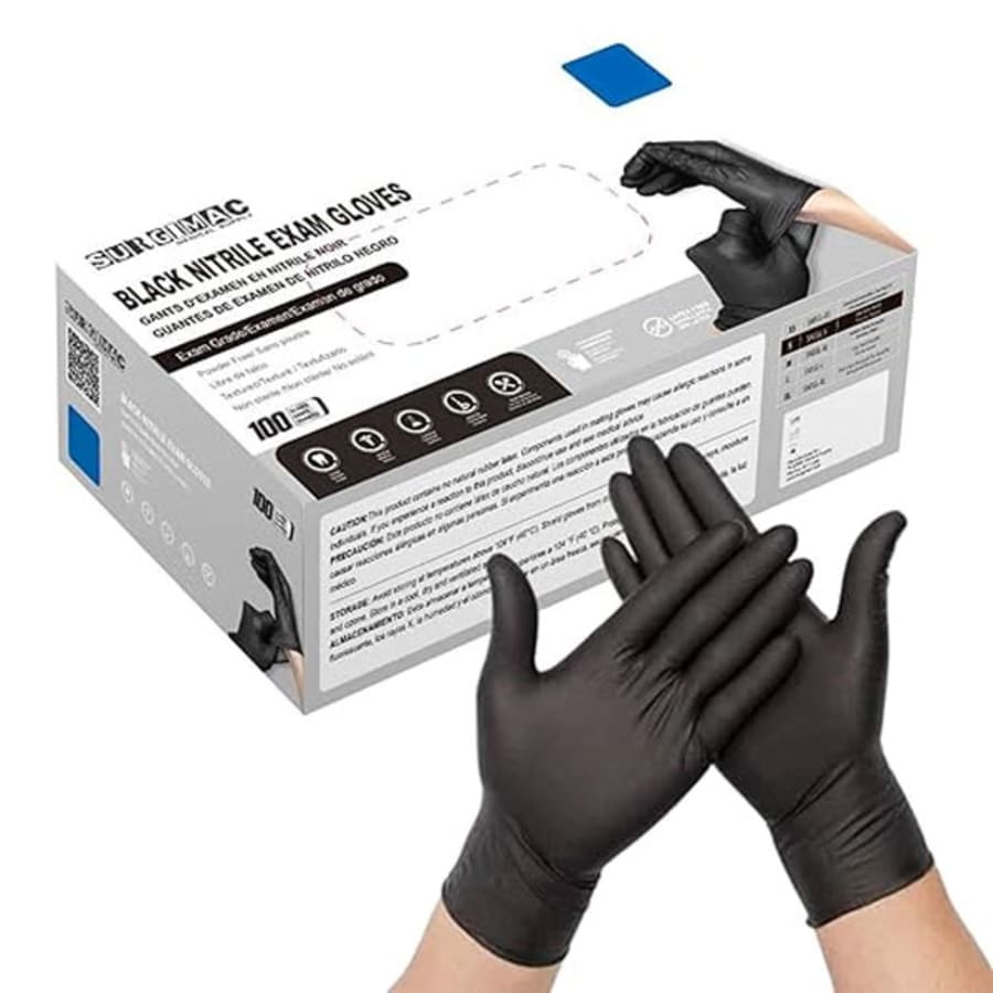 Powder Free Nitrile Exam Gloves Chemo Tested Multiple Colors 100/Box