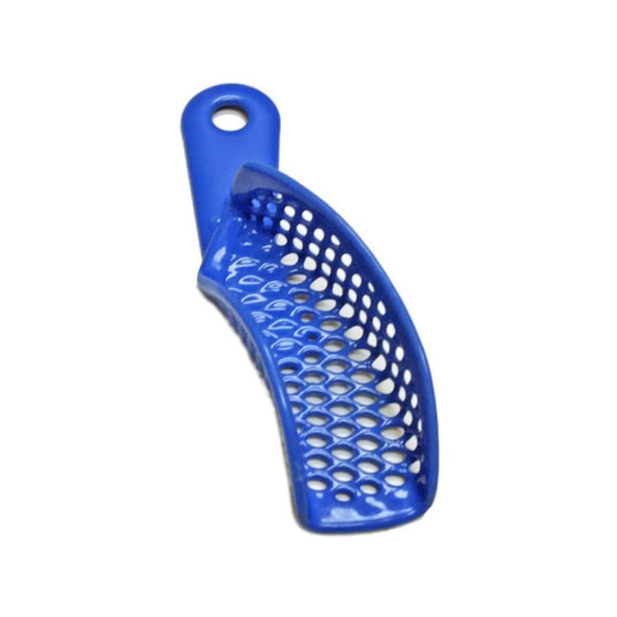 Metal Perforated Impression Trays Resin Coated Assorted 10 Pk