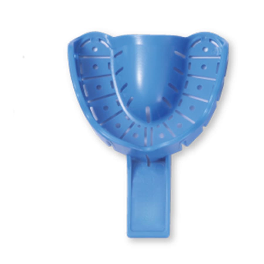 Large Upper Perforated Plastic Disposable Impression Trays 100 pk