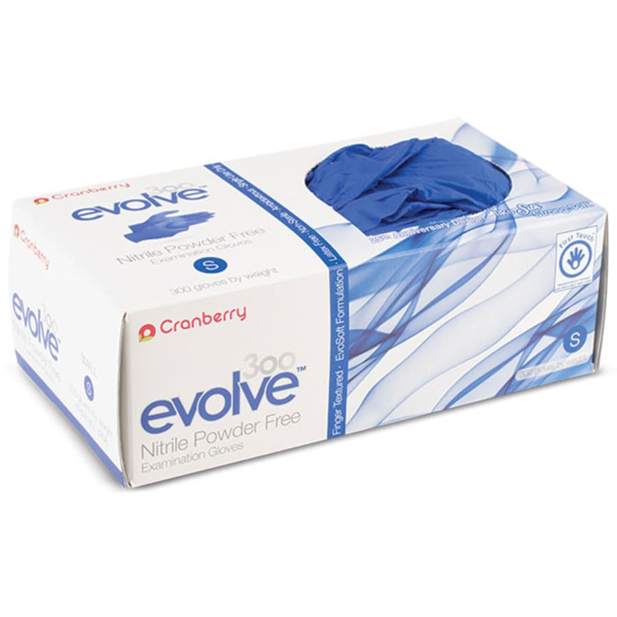 Nitrile Exam Gloves Powder-Free Fingertip-Textured Multiple Sizes