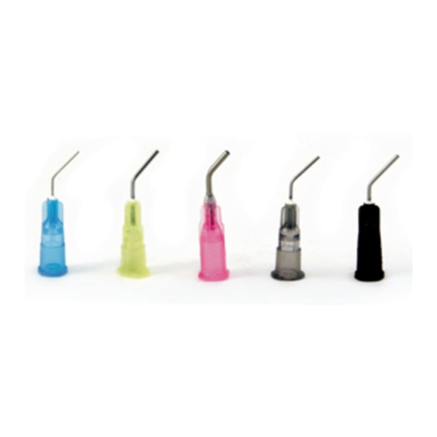 Dental Etching Tips 23 Gauge Pack 25 Multiple Colors and Packs