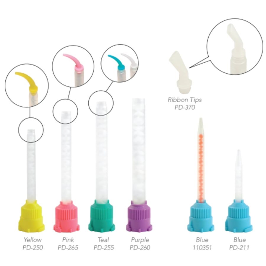 Intra-Oral Tips Large Size Multiple Colors 100 pcs Dental Supplies