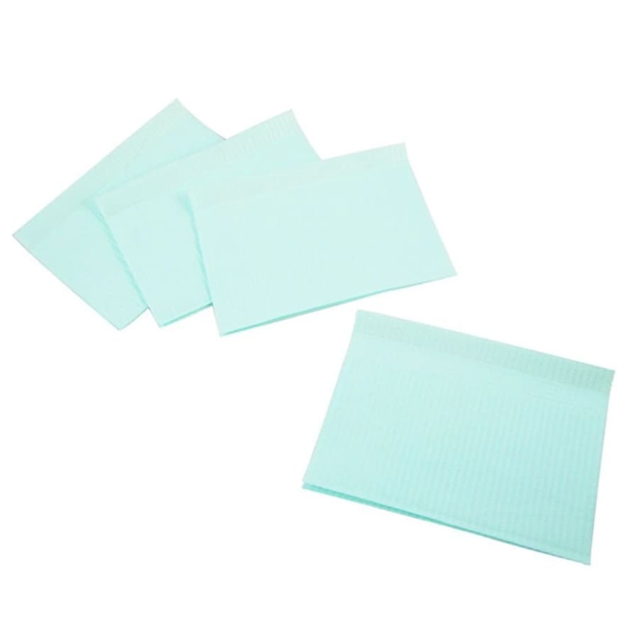 Dental Patient Bib 13″ x 18″ Rectangular Disposable 500 Cs Multi-color