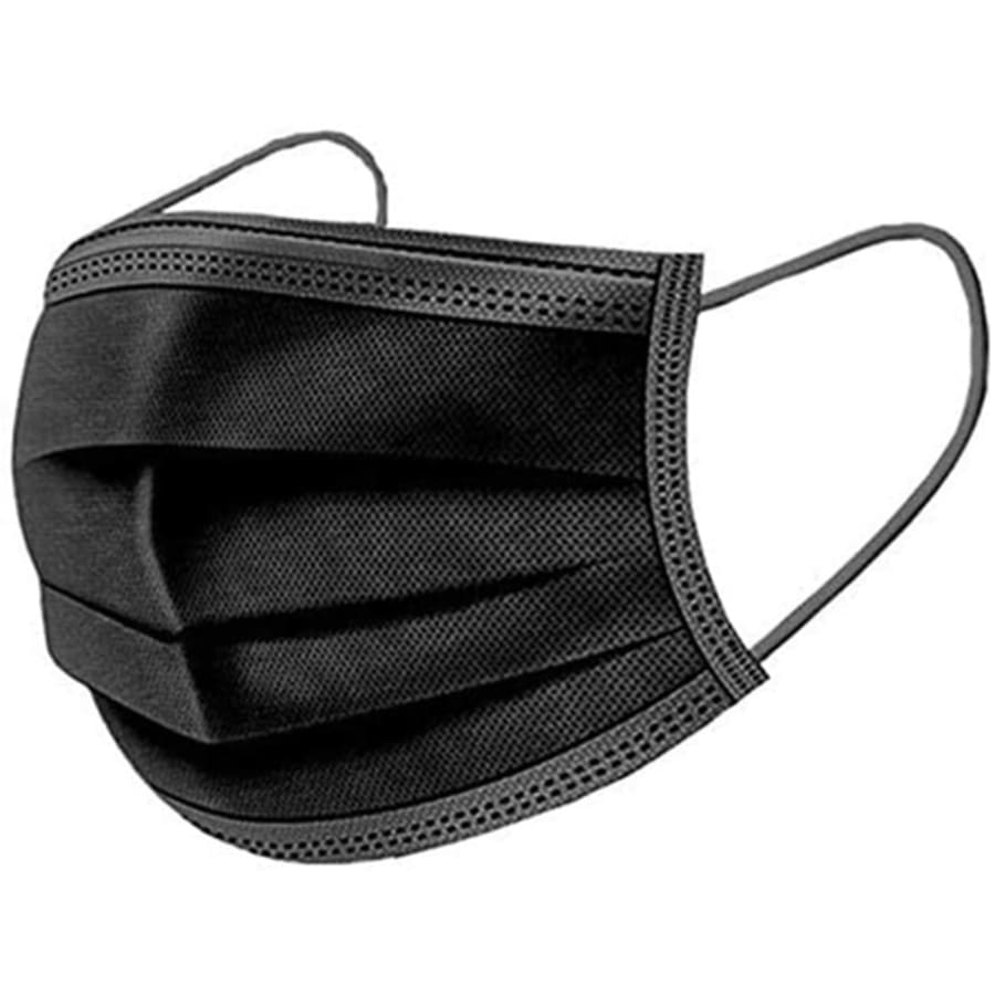 Disposable Face Masks Ear-Loop Multiple Colors 3-4 Ply 50 Pack