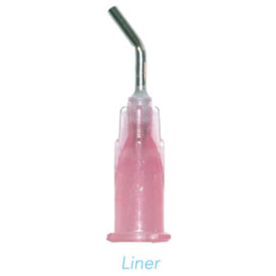 Pre-Bent Needle Applicator Tips 18-25 Gauge Blunt-End 100 Pk Assorted