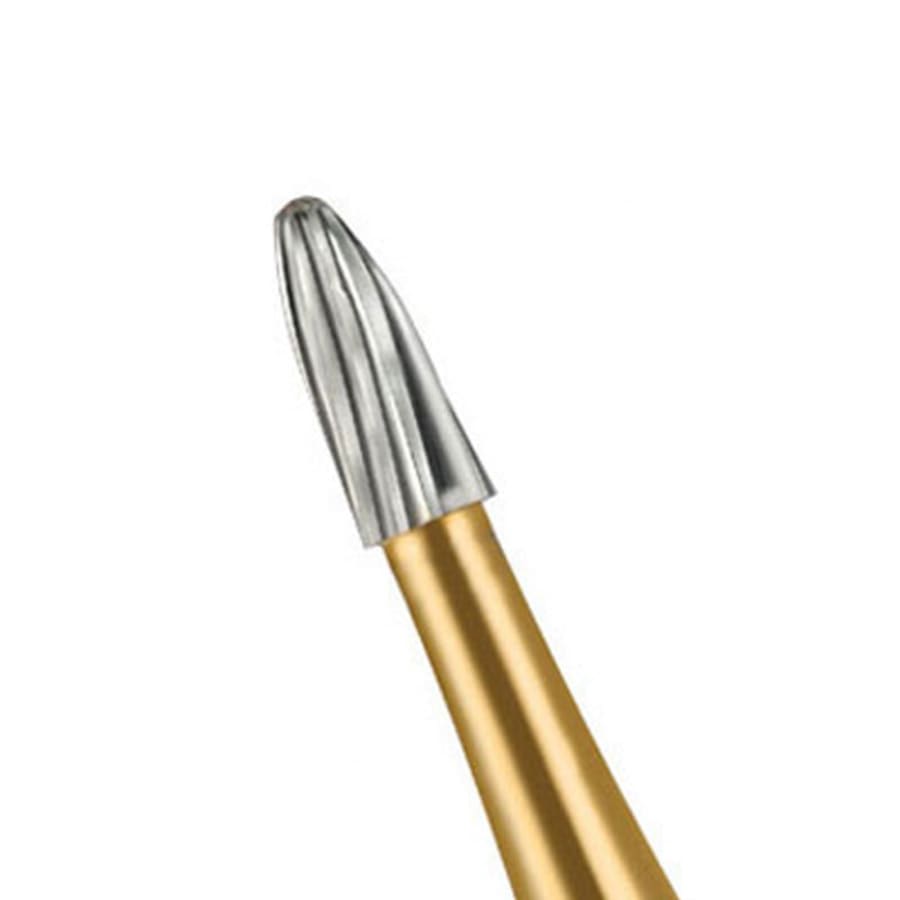 Dental FG Egg Shaped Carbide Bur 12 Blade Trimming Finishing 10 Pk Assorted