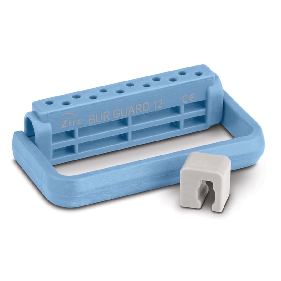 12 Hole Bur Holder Adjustable Sterilizable Multiple Colors Available