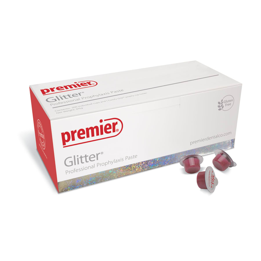 Glitter 200 Cups Dental Prophy Paste Fluoride Fine Medium Coarse Extra Coarse