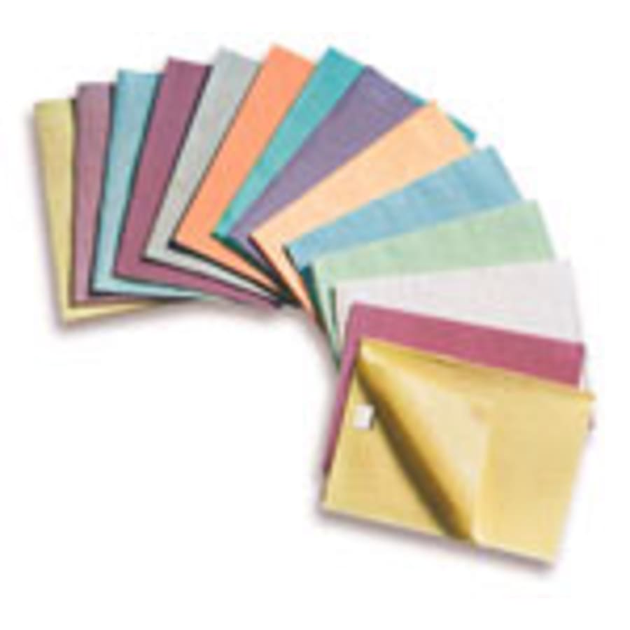 Patient Bibs 13″ x 19″ Plain Rect 1 Ply Paper Poly 500 Cs Multi Colors