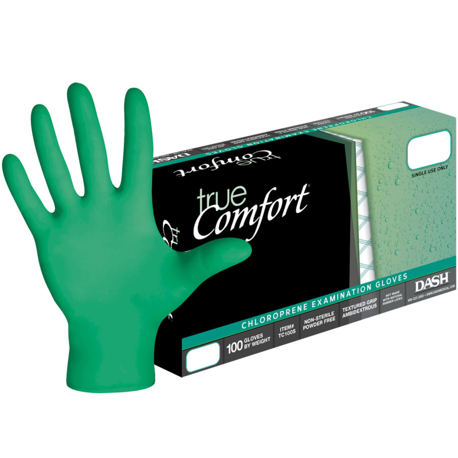 Polychloroprene Exam Gloves Non-Sterile Powder-Free Chemotherapy Rated
