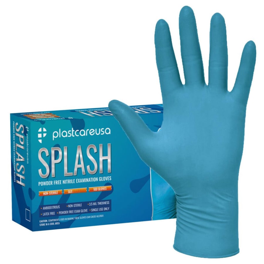 Nitrile Examination Gloves Blue 100 Box Multiple Sizes Available