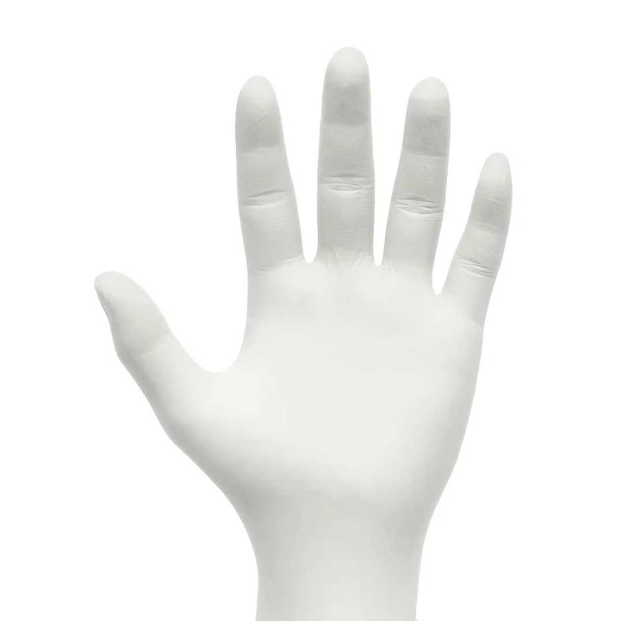 Powder-Free Latex Gloves Non-Sterile Chlorinated Box 100 Multiple Sizes