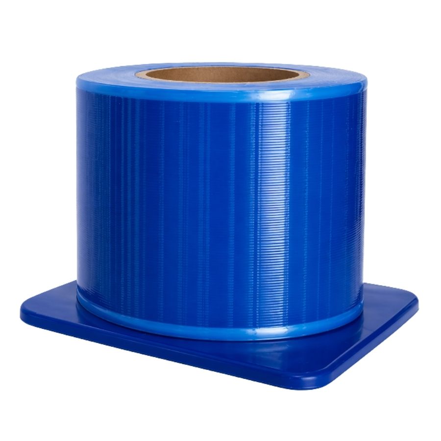 Barrier Film 4″ x 6″ Adhesive Non-Stick Edge Clear Blue Pink 1200 Sheets Roll