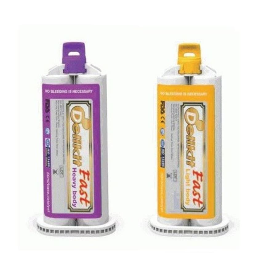 50 Cartridge Assorted VPS Impression Material 50ml Multiple Sets