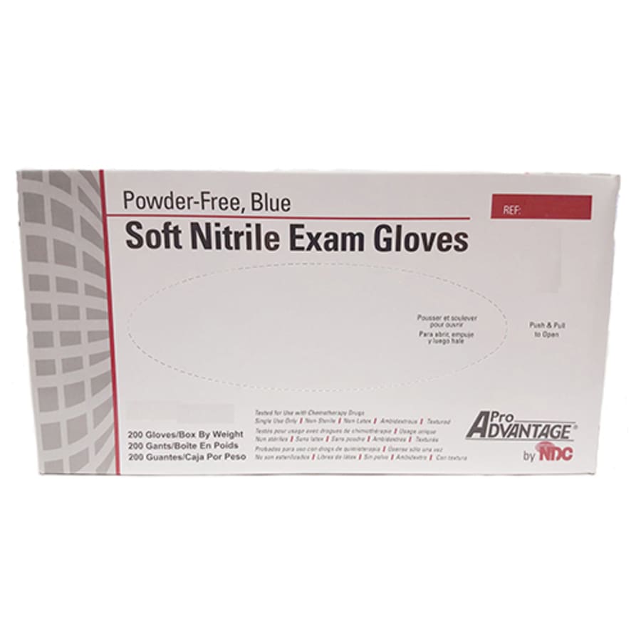 Latex Nitrile Vinyl Exam Gloves Non-Sterile Powder-Free Multiple Sizes
