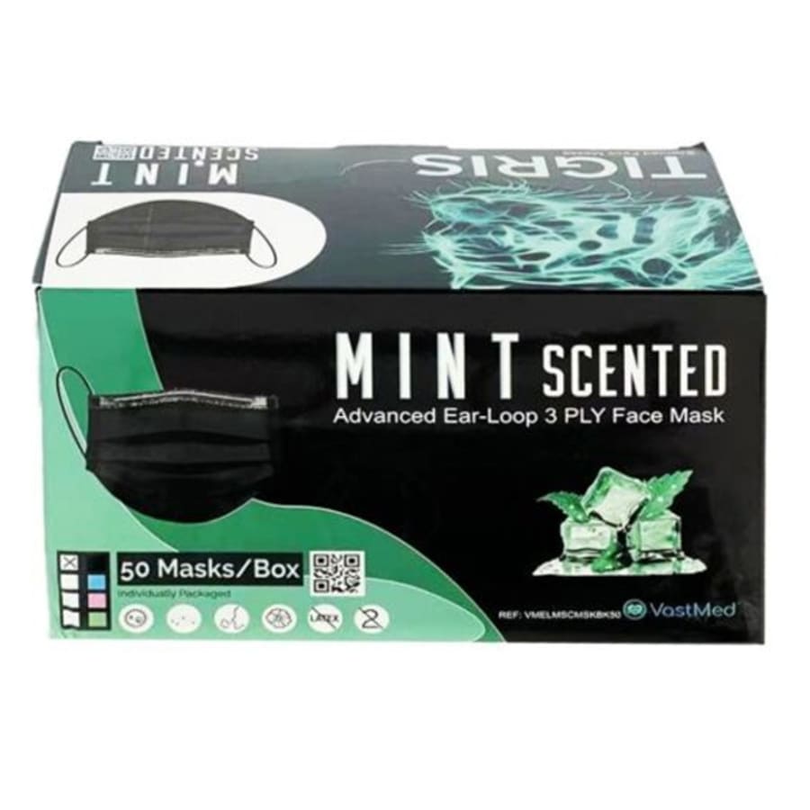 Earloop Surgical Masks 3 Ply Scented 50 Box Multiple Colors Variants