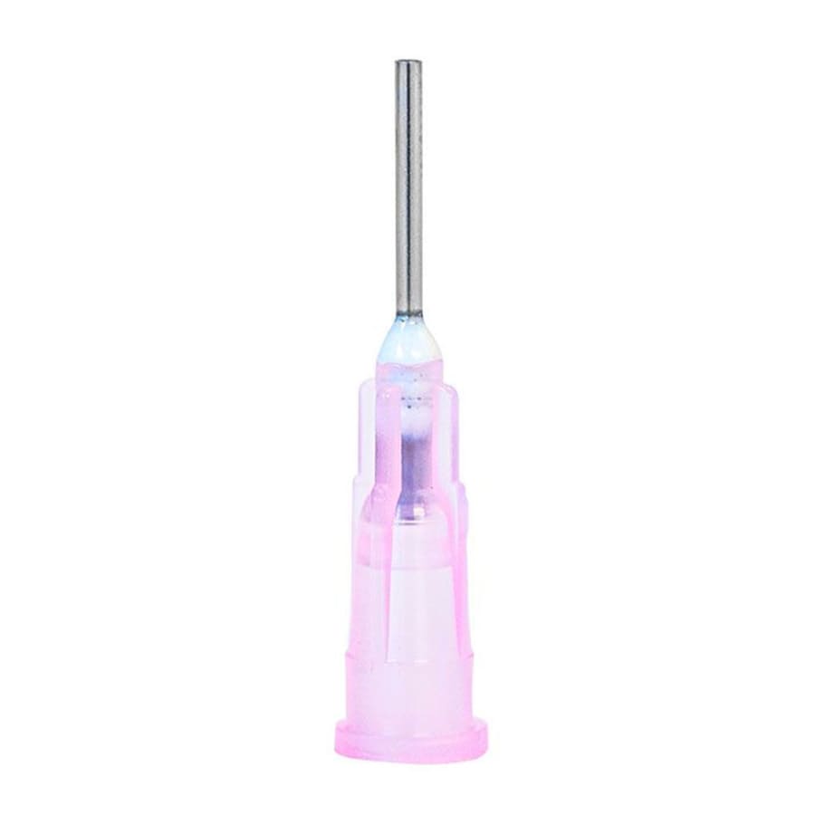Luer Lock Pre-Bent Dispensing Tips 18-25 ga 100 pcs Assorted Colors