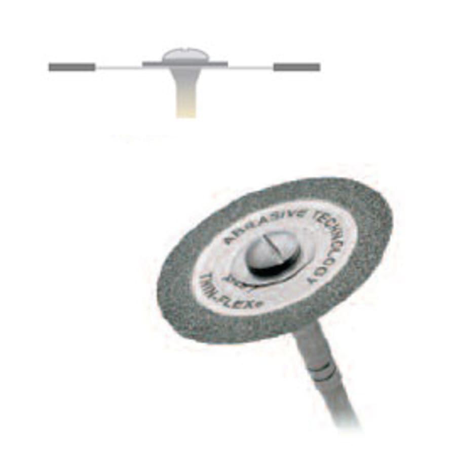 Double-Sided Diamond Dental Disc 7/8″ 0.15mm Various Packs Unmounted