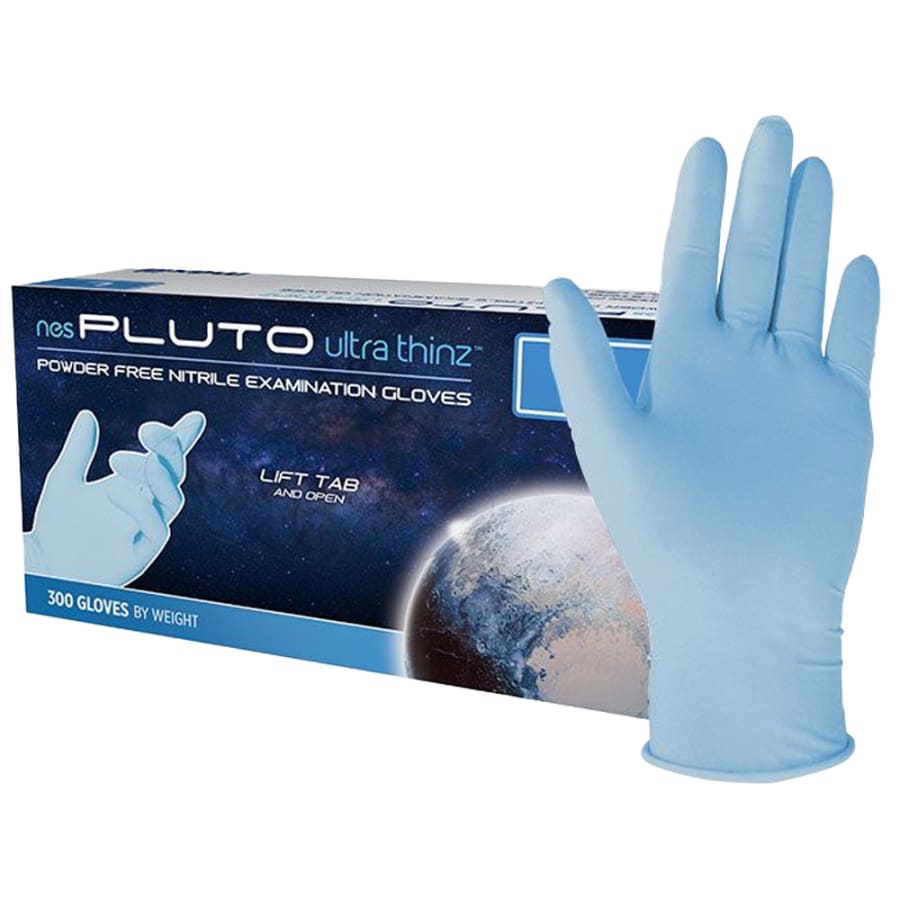 Powder-Free Nitrile Exam Gloves Blue 300/Box Multiple Sizes Available