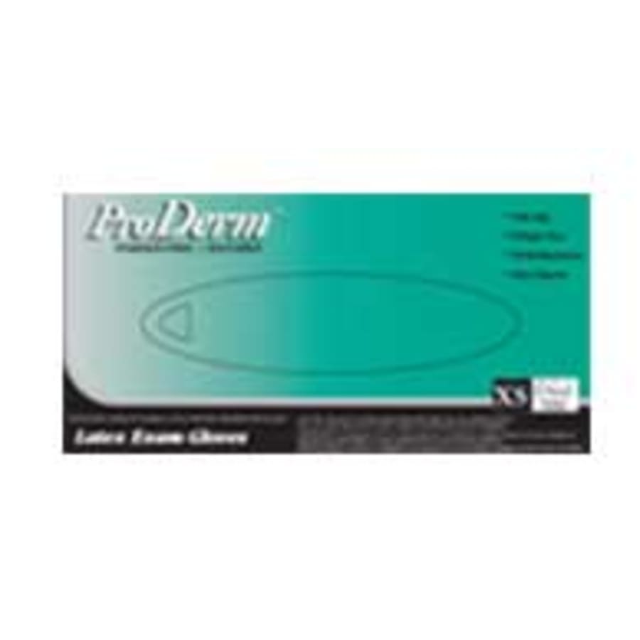 Latex Exam Gloves Powder-Free Non-Sterile Textured Box of 100 Variants